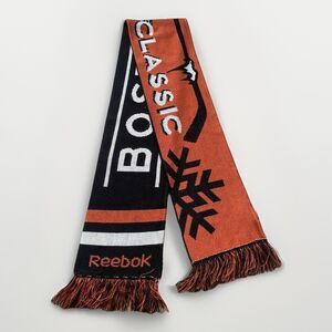 Vintage 2010 Winter Classic Boston Bruins Scarf NHL Hockey Knit Retro Y2K